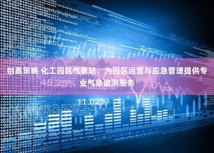 创嘉策略 化工园区气象站：为园区运营与应急管理提供专业气象监测服务